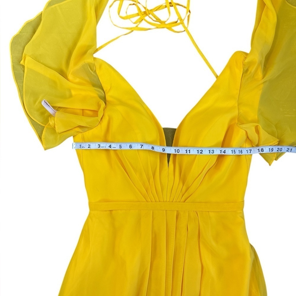 Lavetir yellow gown - Picture 8 of 9